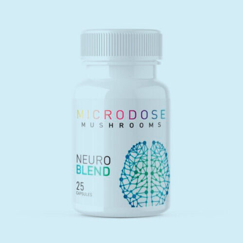 Neuro Blend microdose bottle (25 capsules) – Psilocybin Chocolate Shop